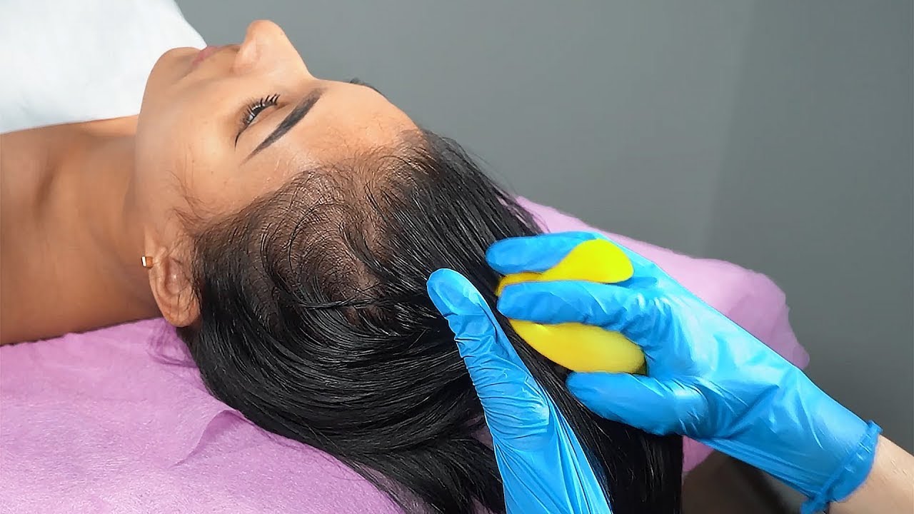 Scalp treatment massage