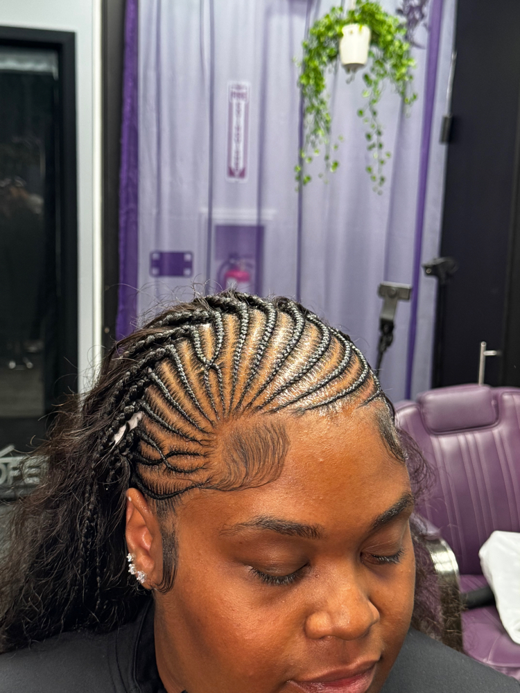 Top Stitch Braids at BraidedBySani in Vallejo, CA