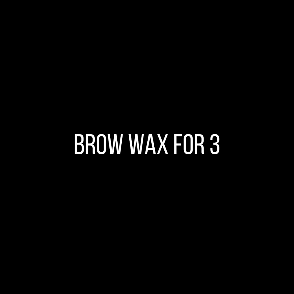 Brow Wax For 3