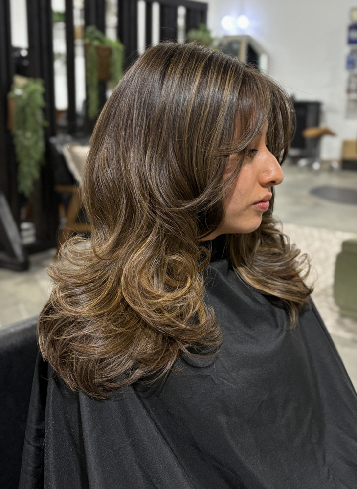 Blowout at Hair By Caelyn in Greenville, TX