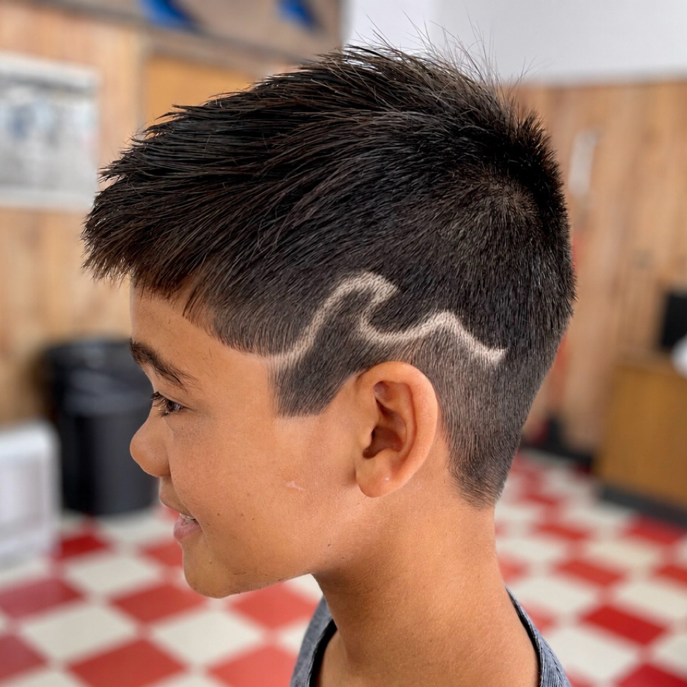 Kids Cut at Jeff the Barber in Denver, CO