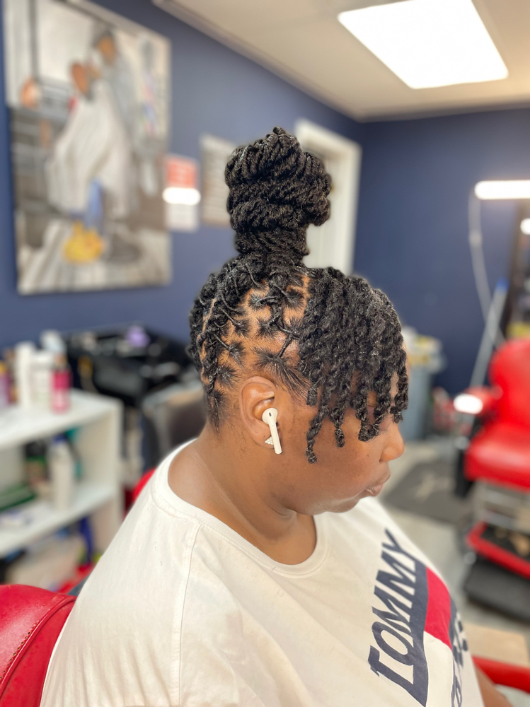 Retwist Style W/ Weave Added