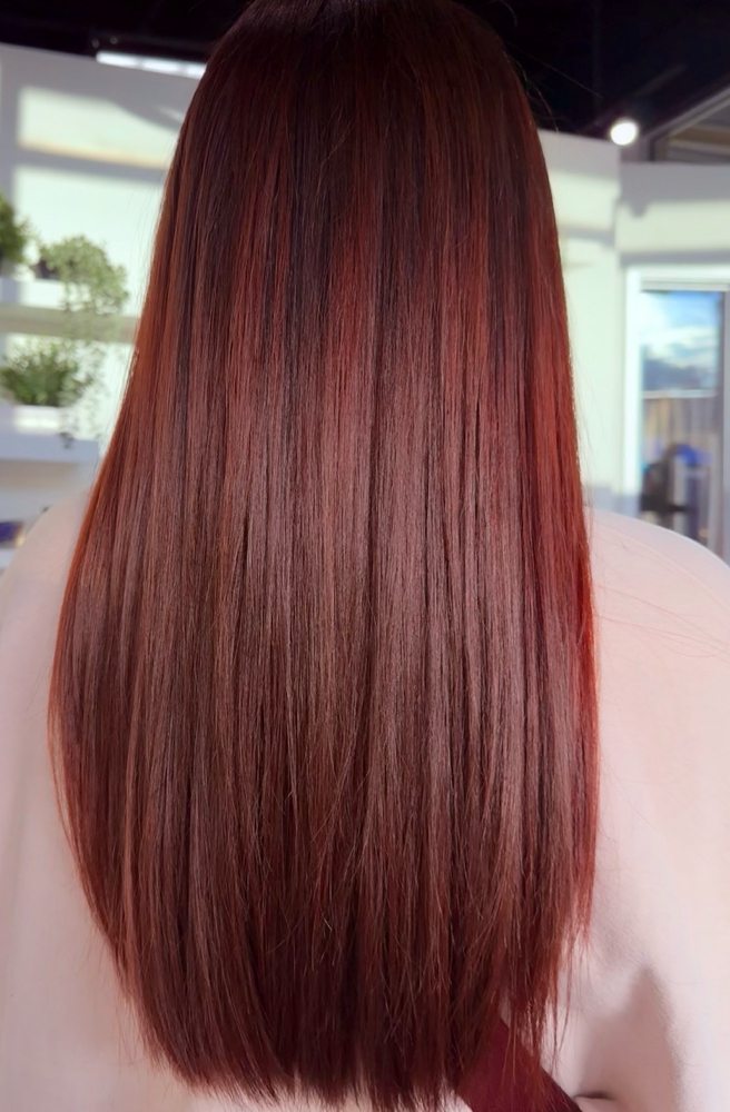 Single Process Retouch & Style at Style By Storm in Plano, TX