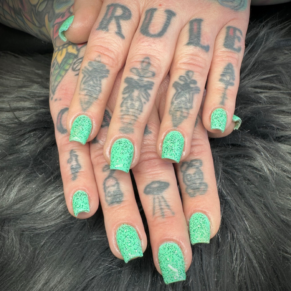 GelX Extensions Short-long at Mermaid Riot in Columbus, OH