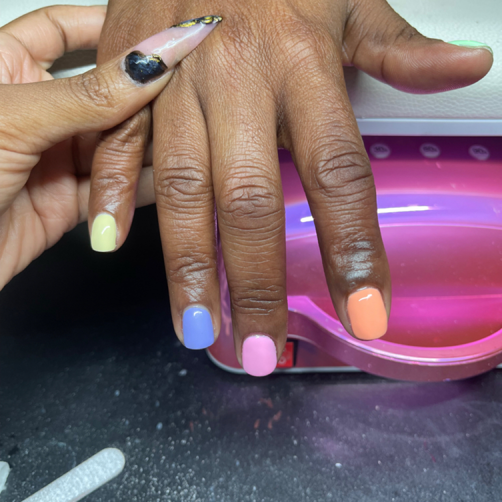 Structred Gel Manicure Fill at RAW Nails by Ray in Winter Park, FL