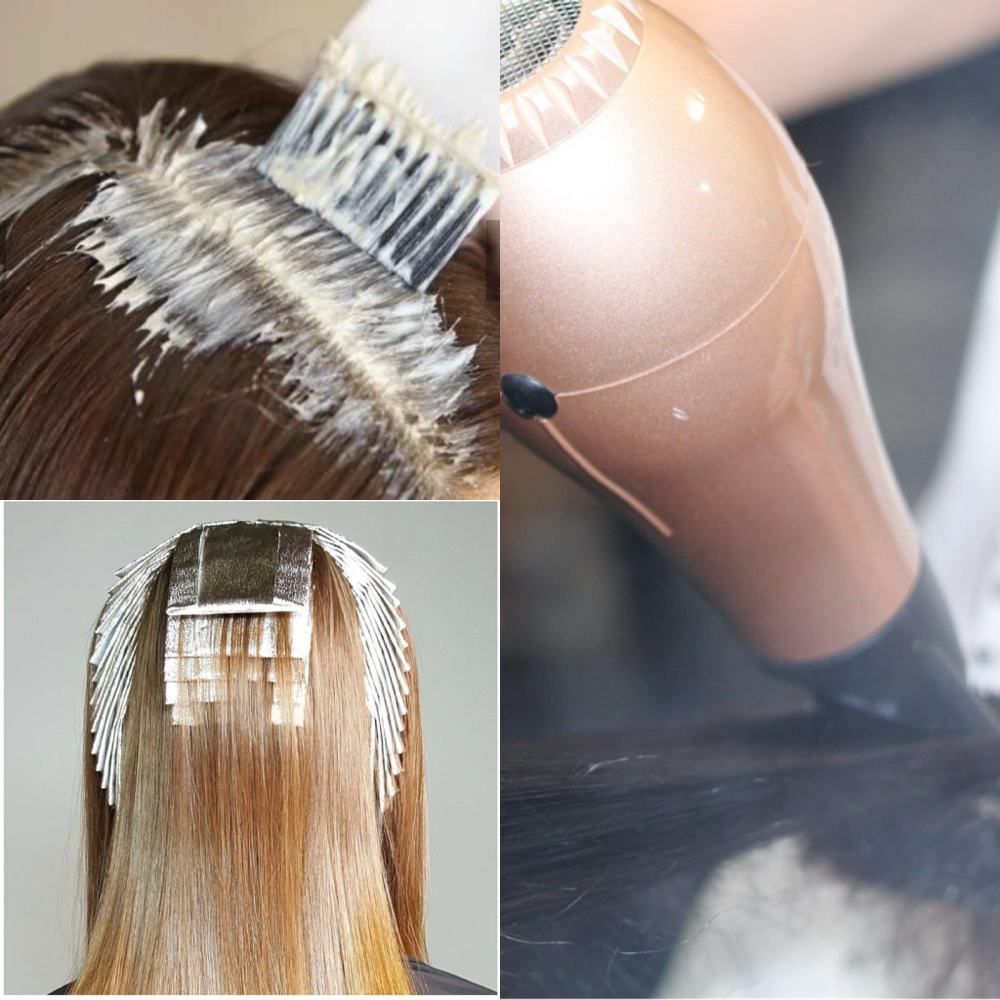 Retouch w/Partial Foil & Blow Dry at Sher Segal Hair in Apex, NC