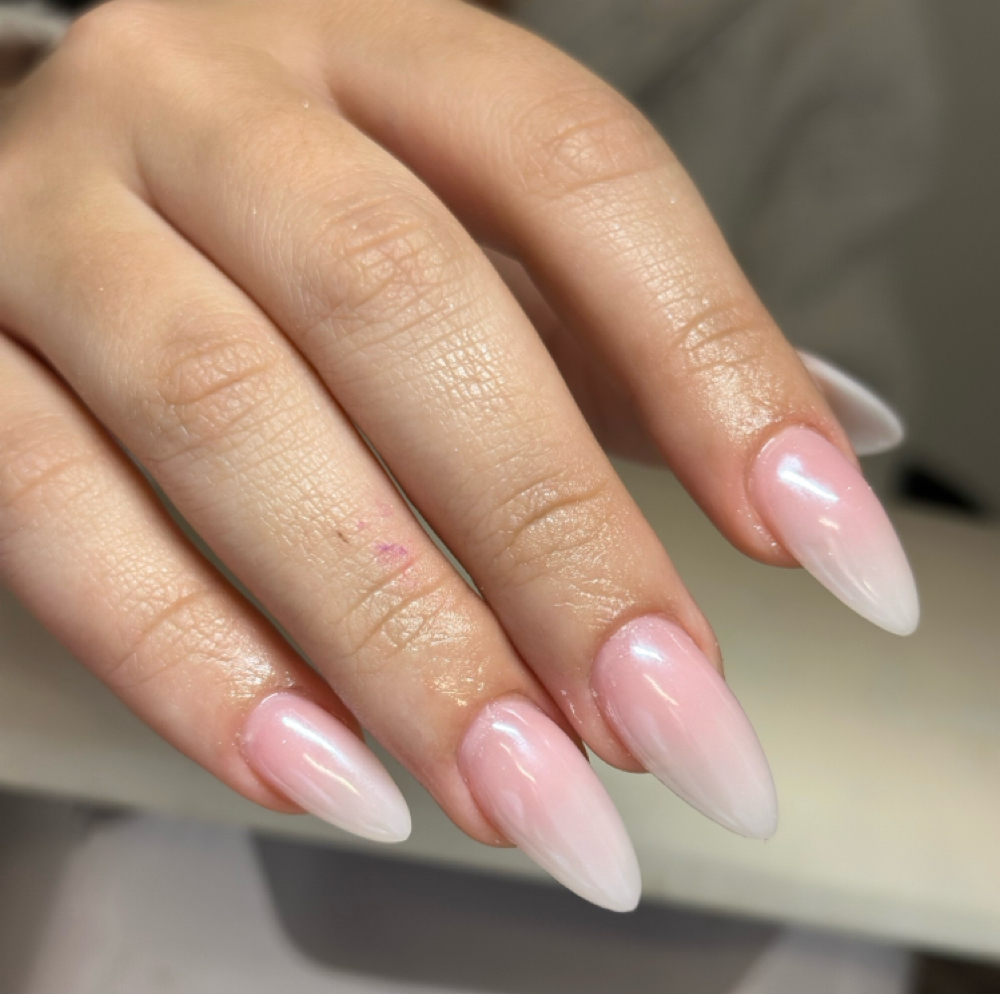 Chrome powder at Nails By Yoko. in Atlanta, GA