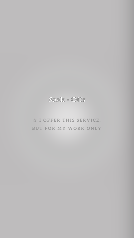Soak Offs/Removals