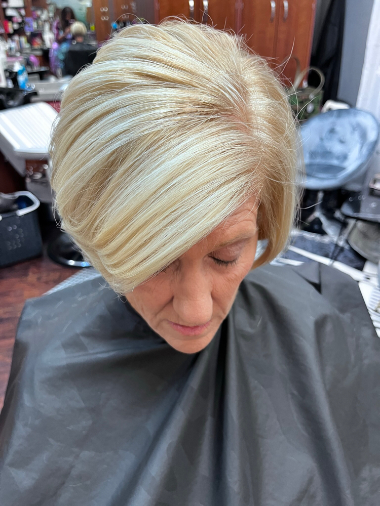 Touch up Color,Cut&Style