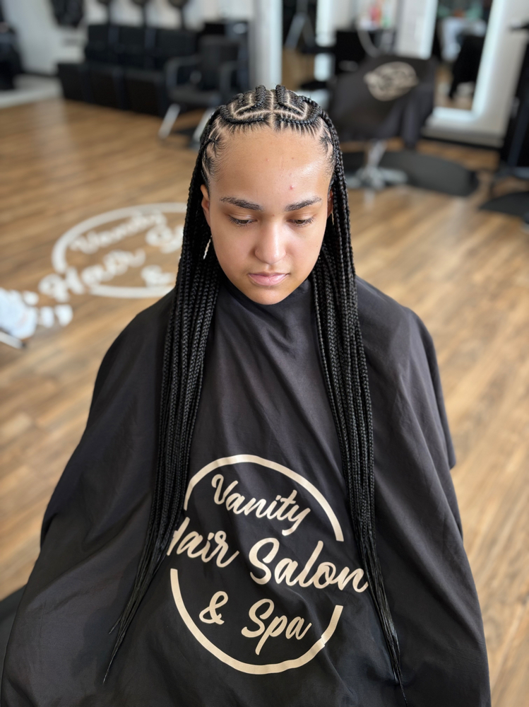 Fulani Knotless Braids