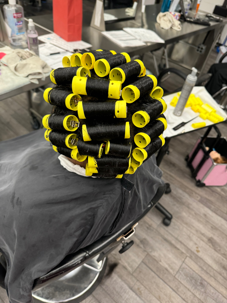Roller Set at Jenna Hudson in Rock Hill, SC