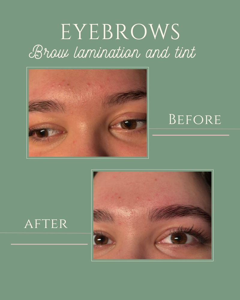 Brow lamination