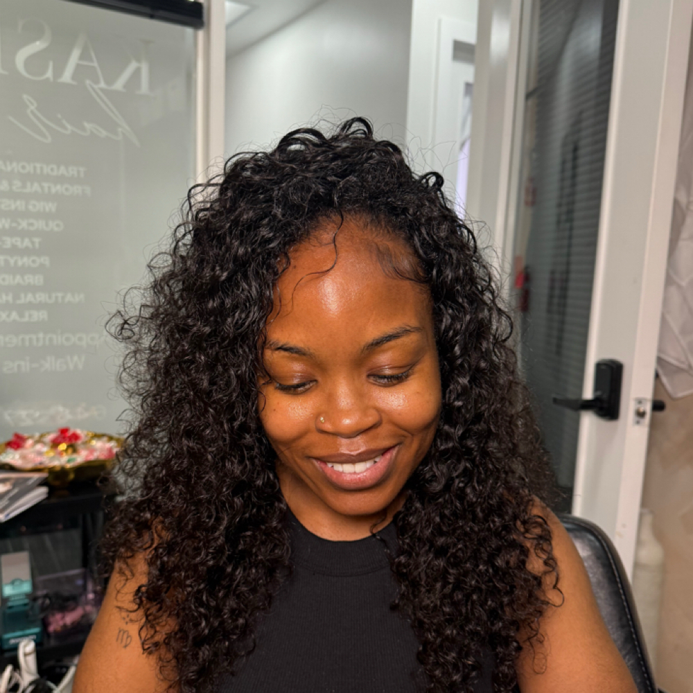 Flip-Over Sew-in at Kashair Studio in Paramus, NJ