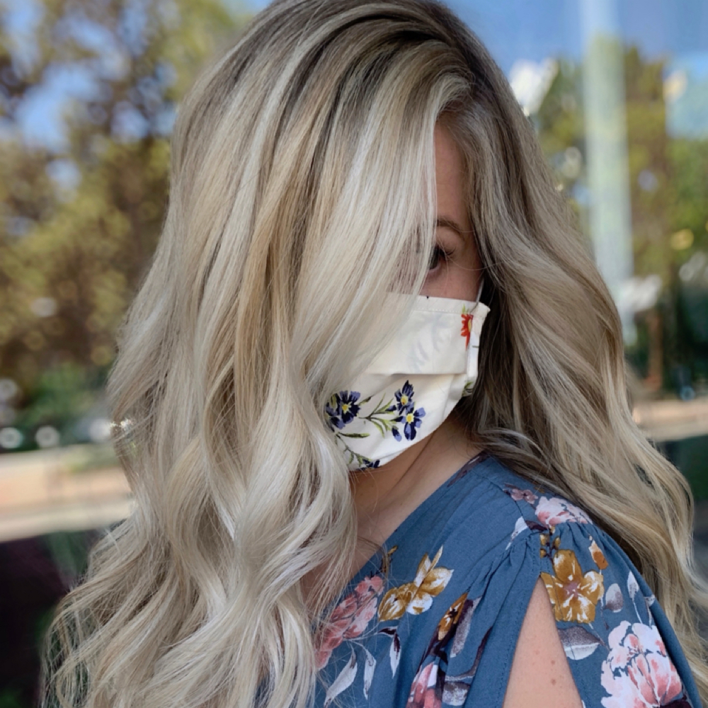 Mini Front Balayage Touch Up at Sea Hair Salon in Oceanside, CA