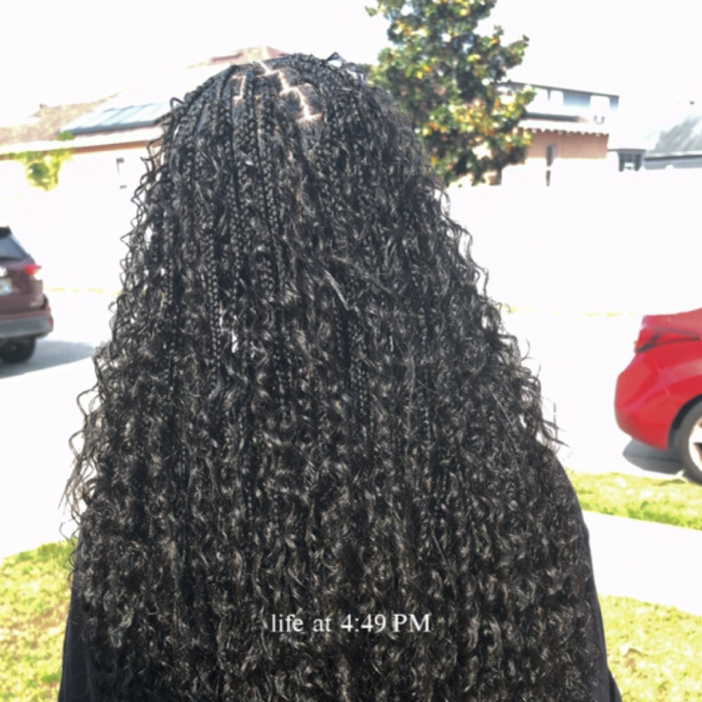 SmeduimKnots w/ Boho at KnotMyBraids in Lake Wales, FL