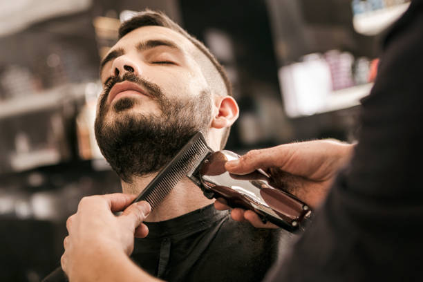 Facial Hair Trim.