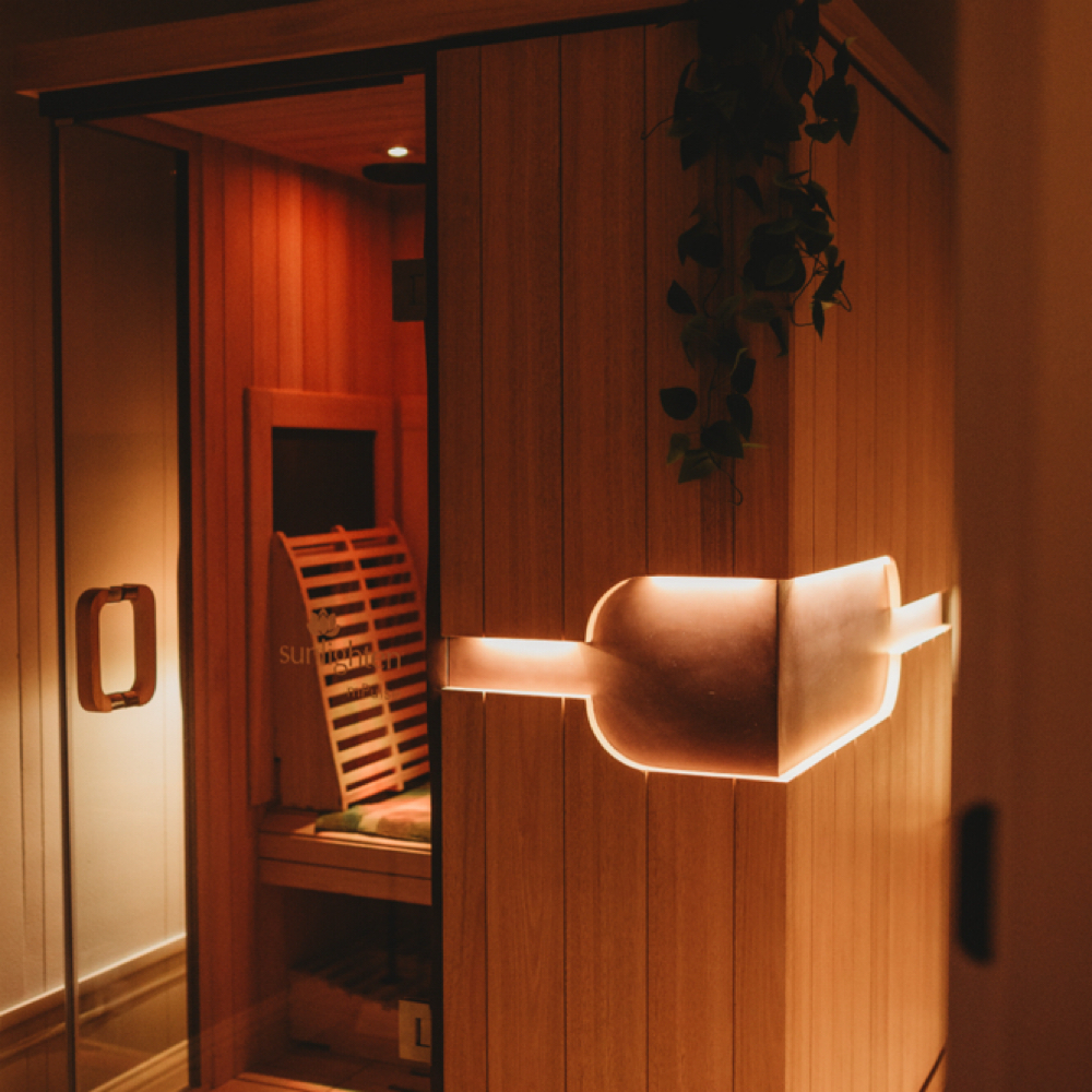 Infrared Sauna Single Session at HydroGlō in Turlock, CA