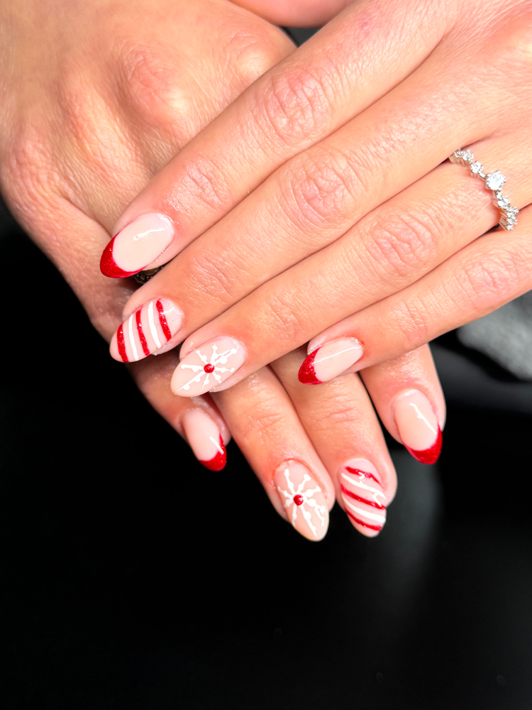 Fill In with Builder Gel Overlay