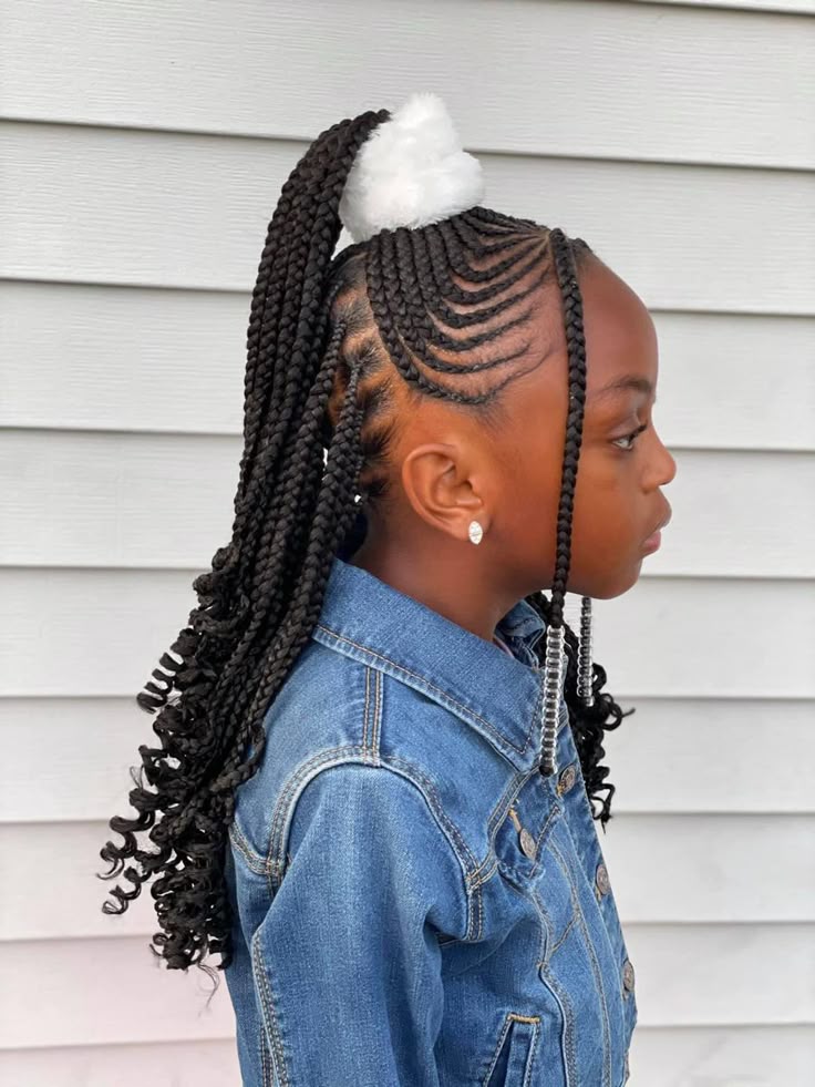Kids Fulani Braid