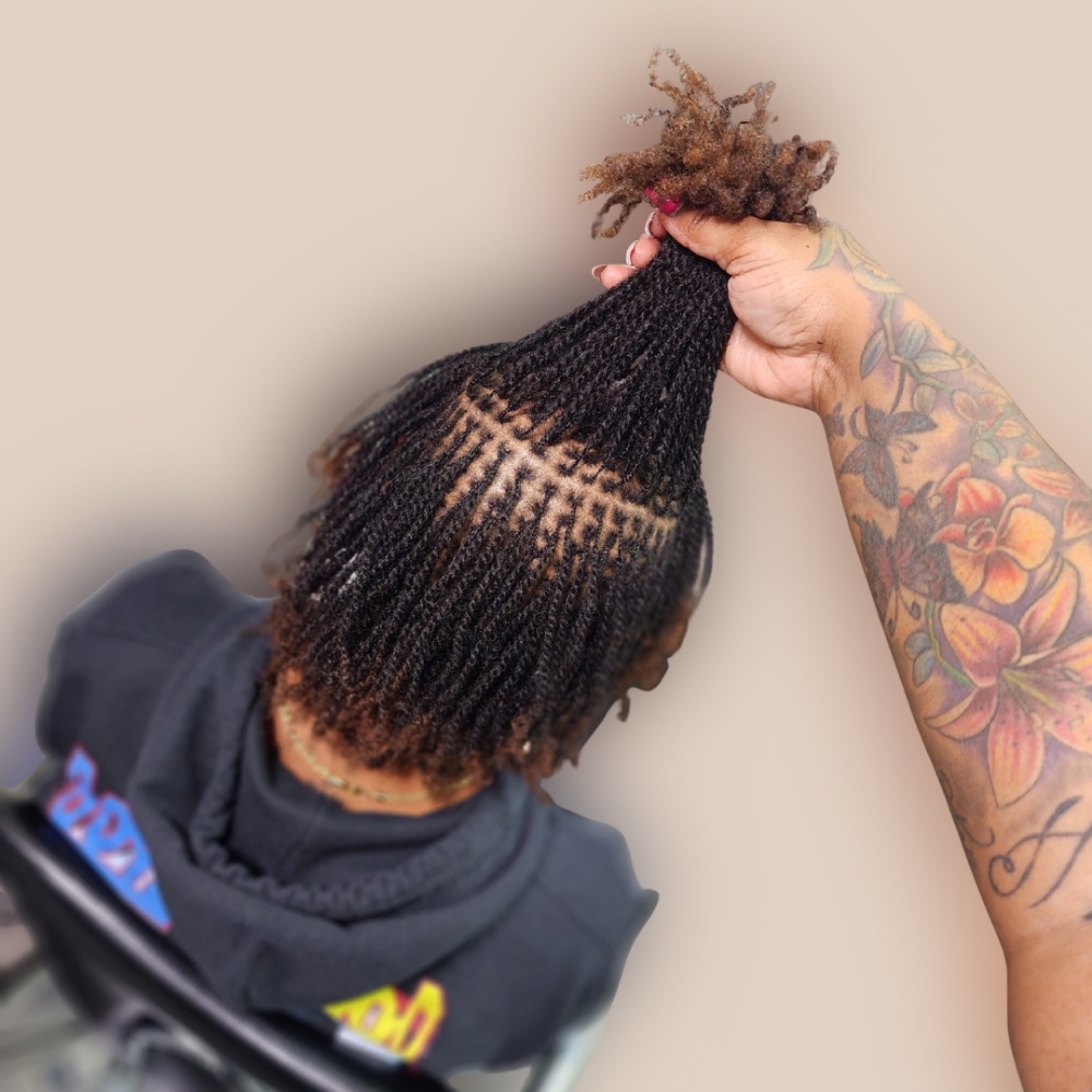 Mini Twists (No Hair Added) at Touch of Heaven Artistry in Humble, TX