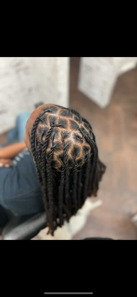 Adult Retwist With Small 2 Strand