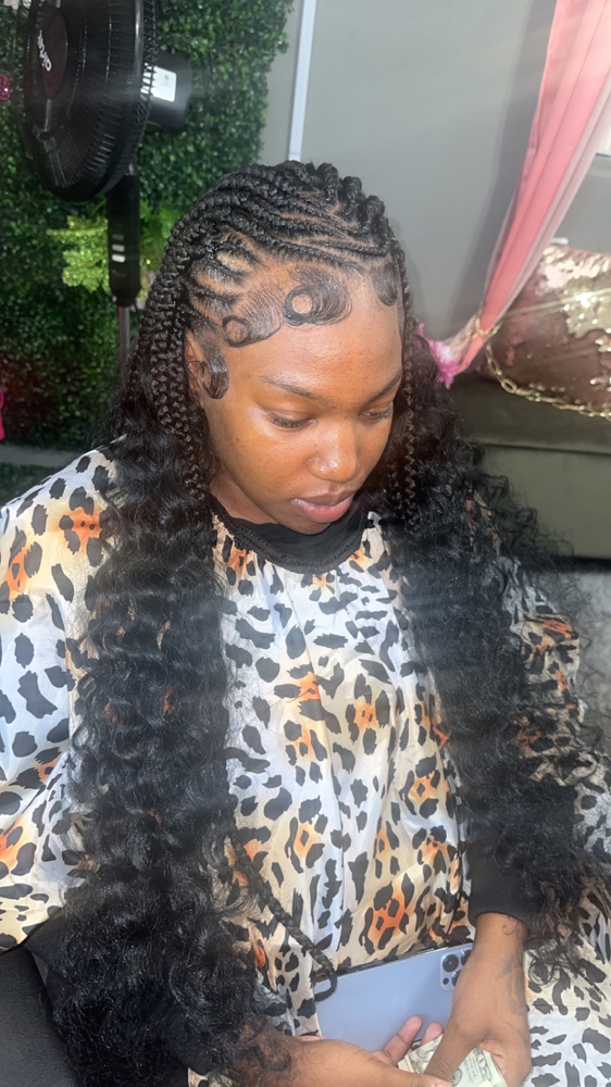 Stitch On Top Sew In “Back”