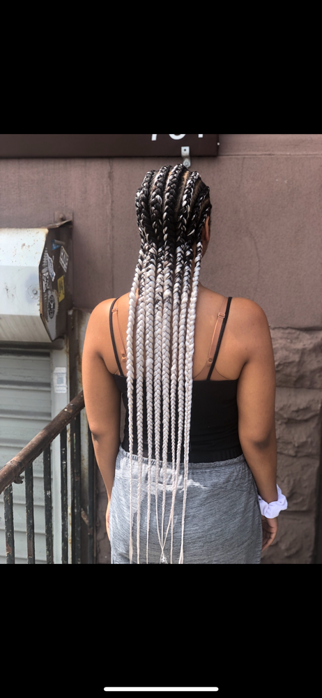 7-8 Feed-In Cornrows