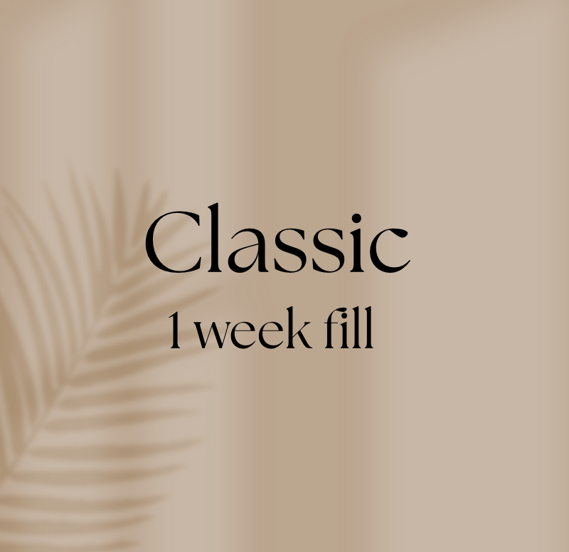 Classic 1 Week Fill at Nola Esthetics in St James, NY