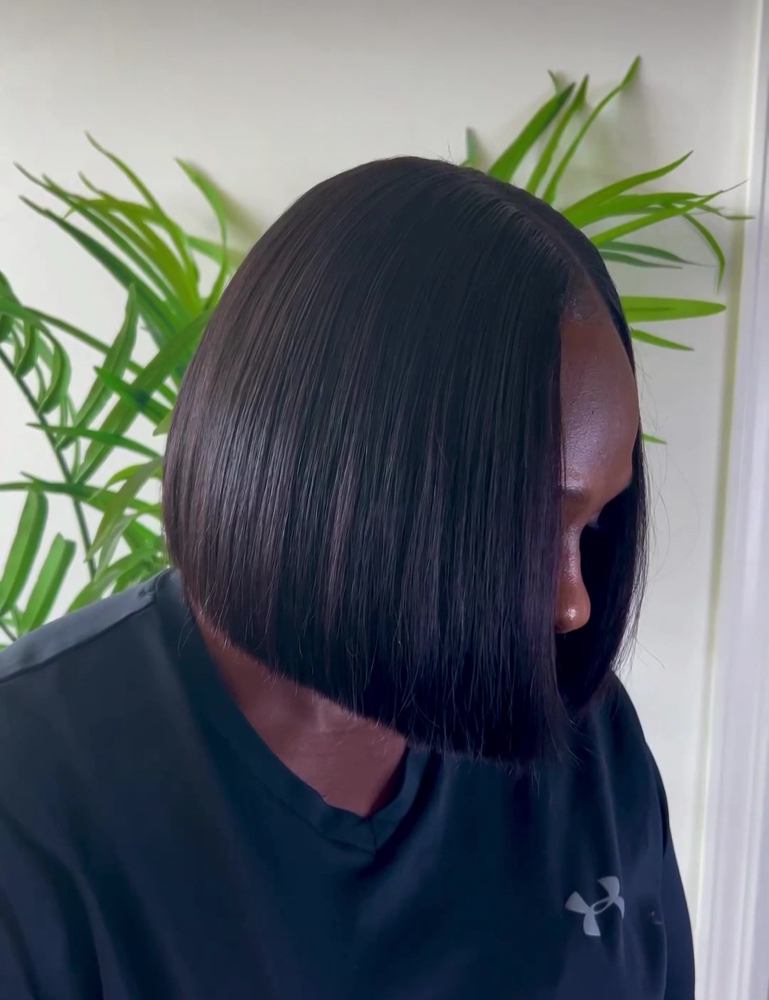 Natural 𝓟𝓪𝓻𝓽 Glue In Bob