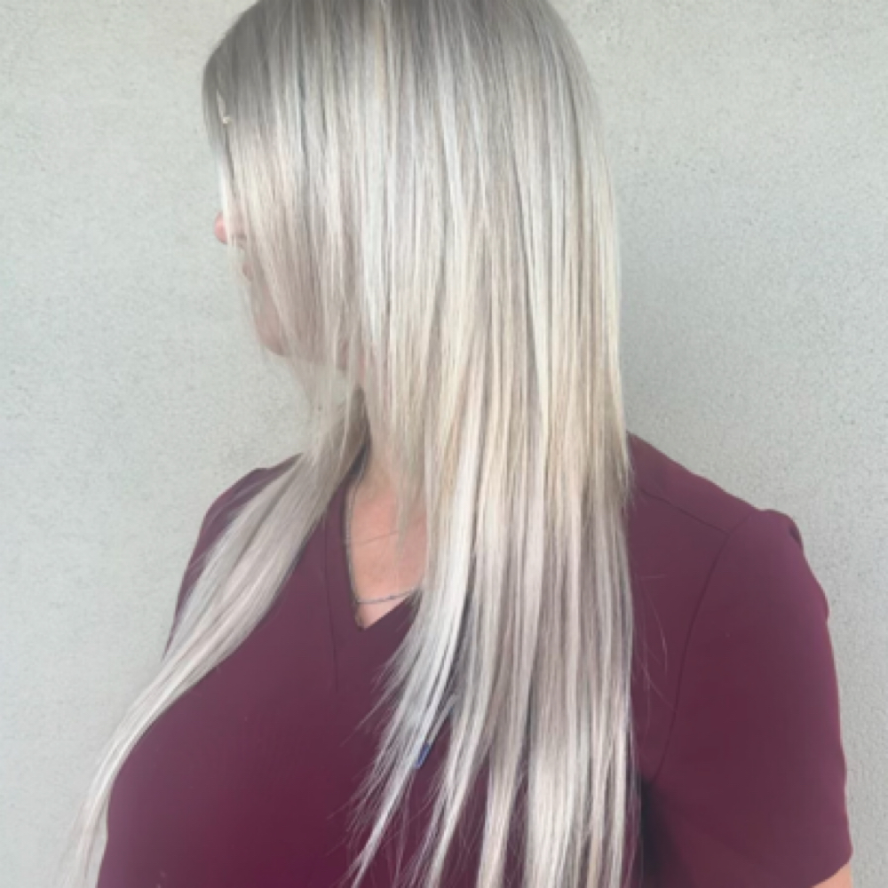 Full Balayage With Gloss at Crystal Rose Beauty in Pearland, TX