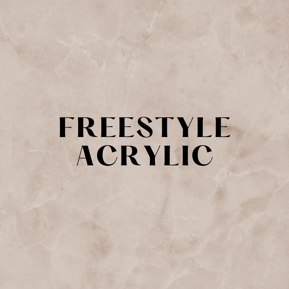 Freestyle Acrylic Set (Min Size 4)