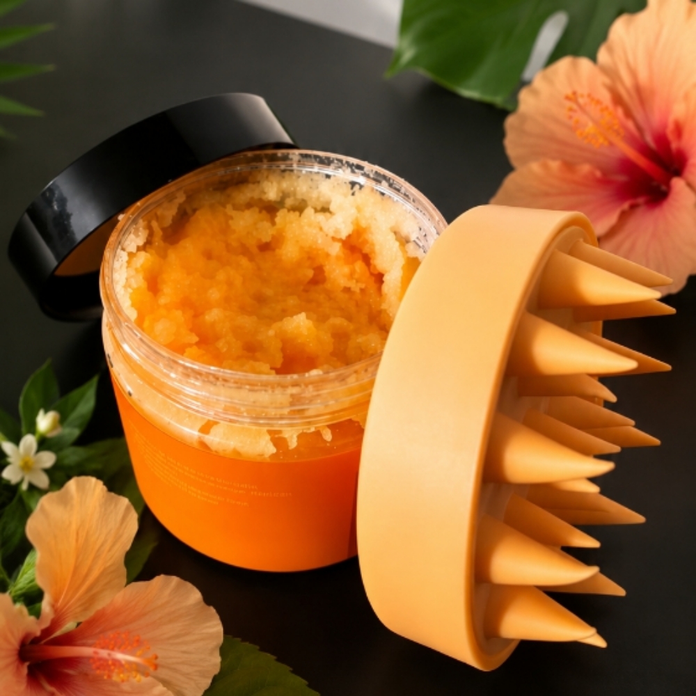 Revitalizing Pumpkin Oil Scrub at Nina Naomi Hair Artistry in Las Vegas, NV