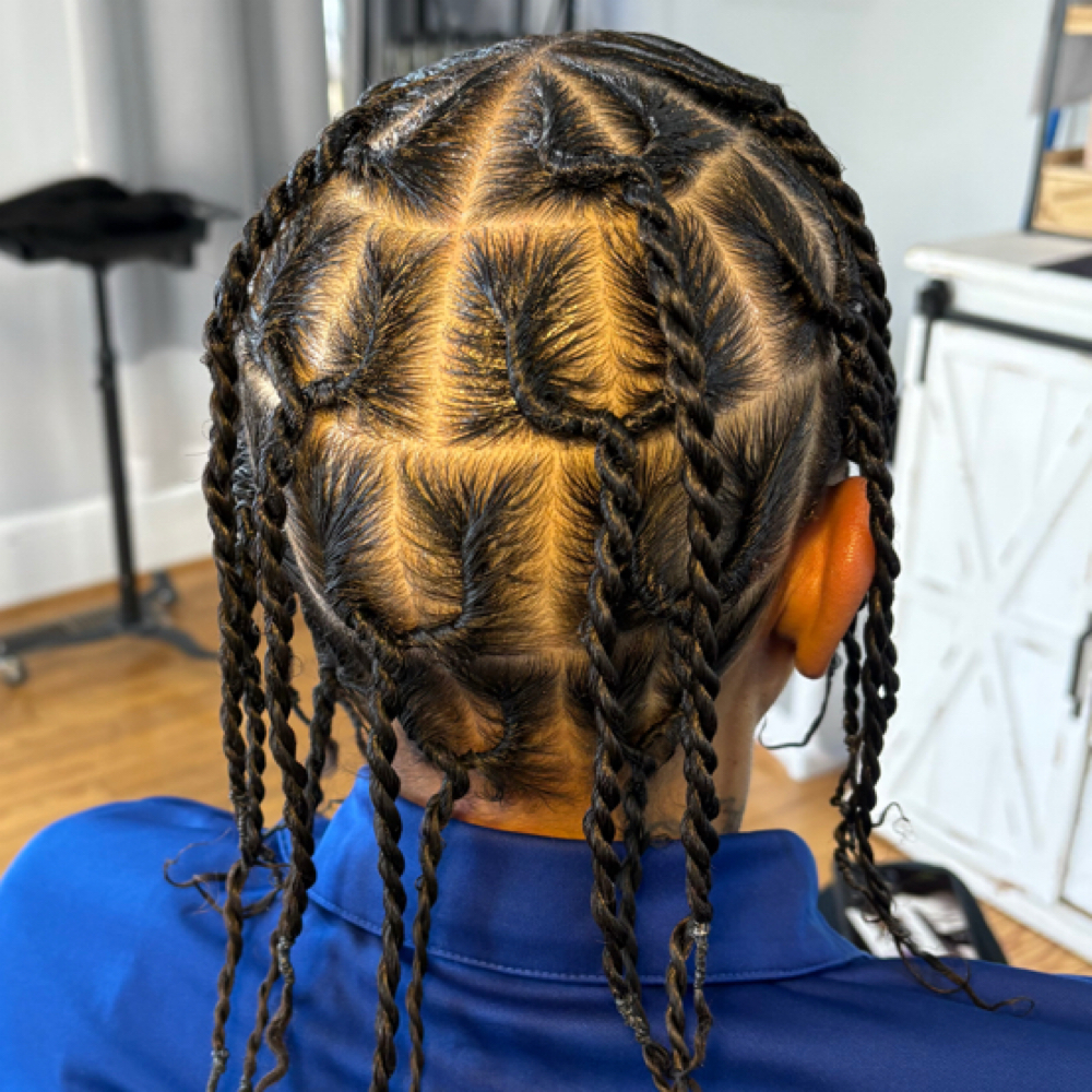 Large Invisible Locs/ Twists at By Paloma Blanca in Laurel, MD