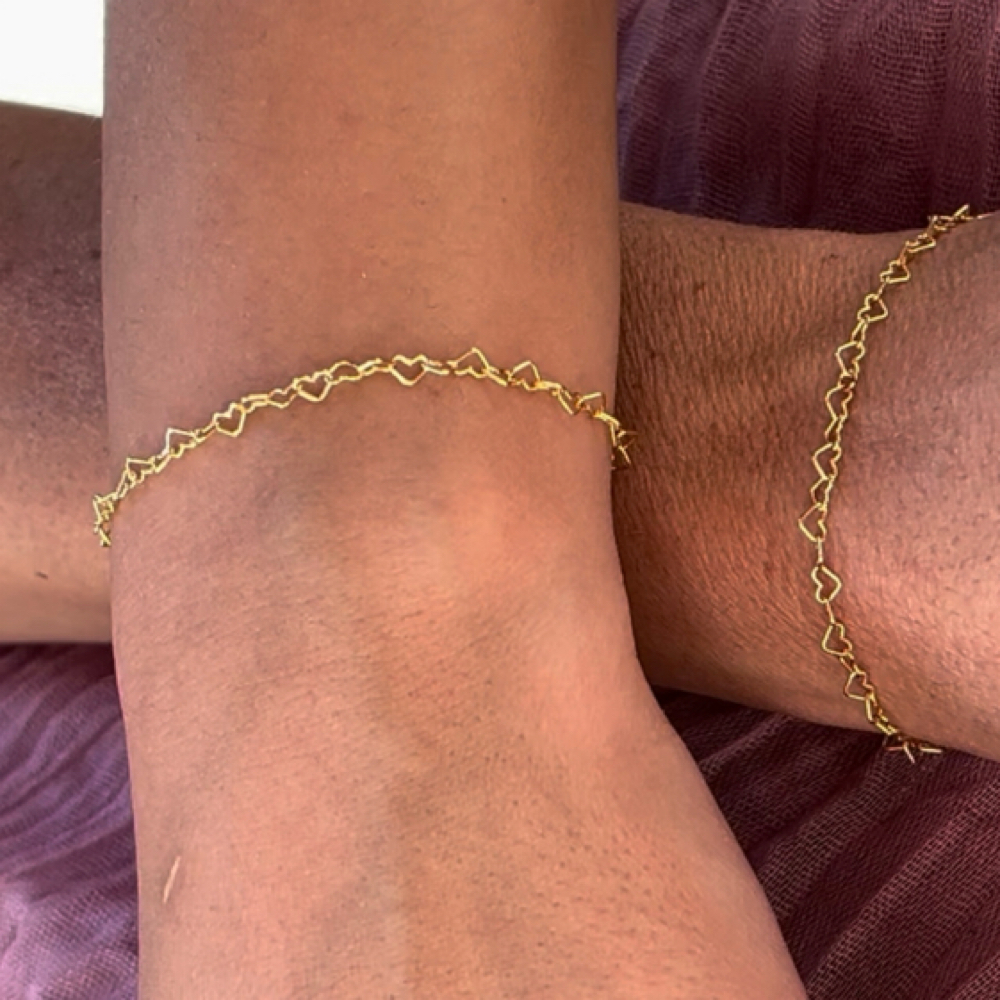 Gold Bracelet at Lotus Moon Esthetics in Mesa, AZ