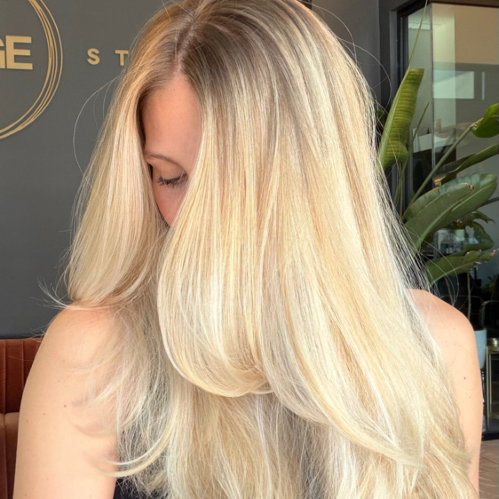 Fine Texture Haircut + Blowout at APEX HAIR + COLOR STUDIO in Austin, TX