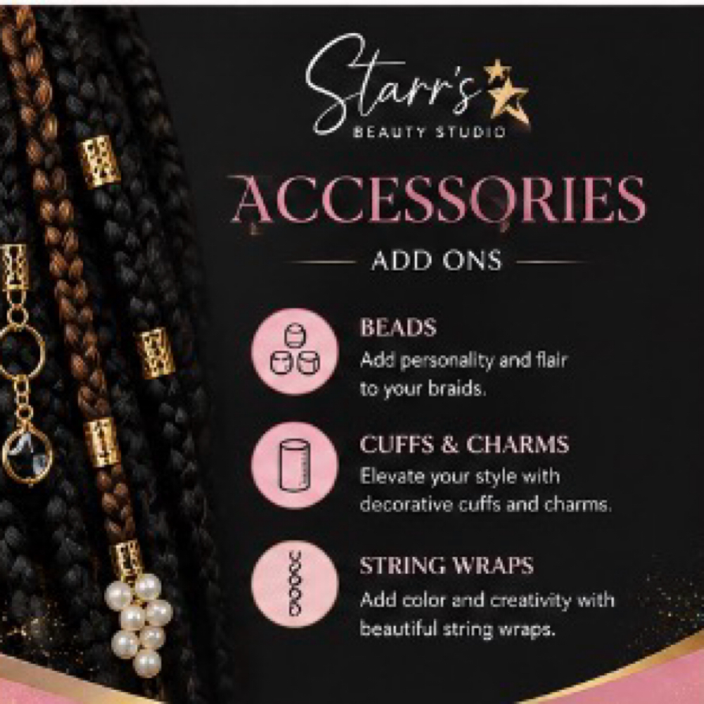 Accessories at Starr's Beauty Studio in Town & Country, MO