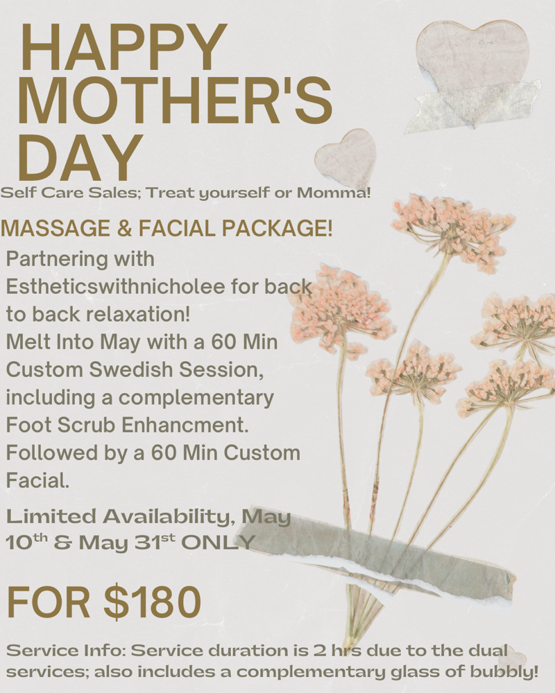 Dual Service Mothers Day Special!