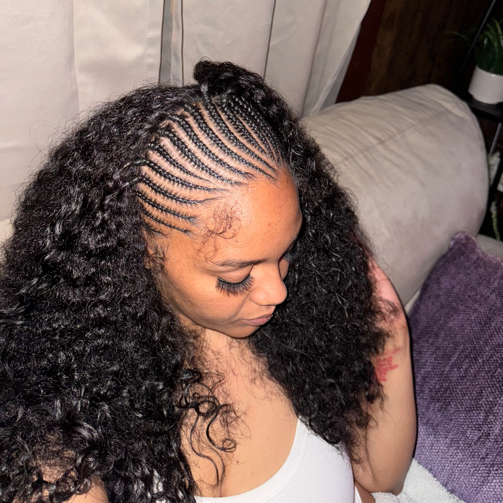 Intricate Natural Fulani Style at Locked In in Elmira, NY