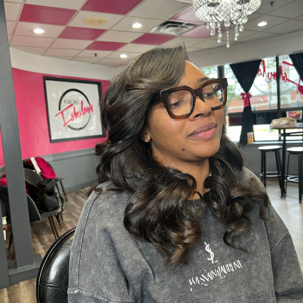 Sew-In With Leaveout at Flat-Out Fabulous Beauty Salon in Cincinnati, OH