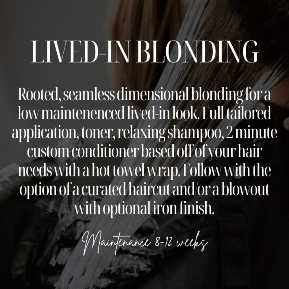 Lived-in Blonding