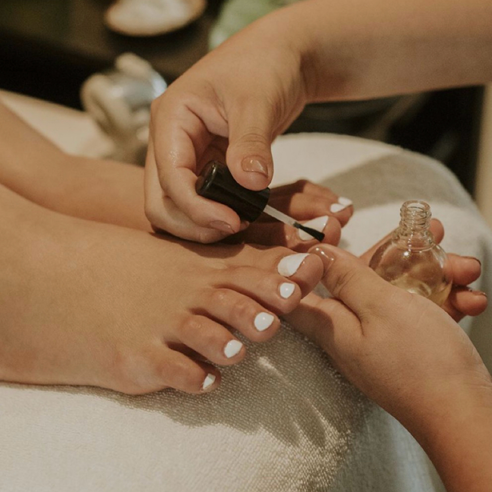 Regular Polish Pedicure at Claudia’s Nails & Spa in Lyndhurst, NJ