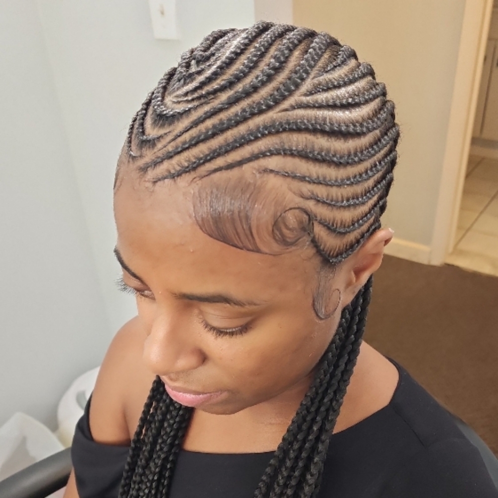 Small Maze Braids Waist Length at LG Stylez LLC in Fraser, MI