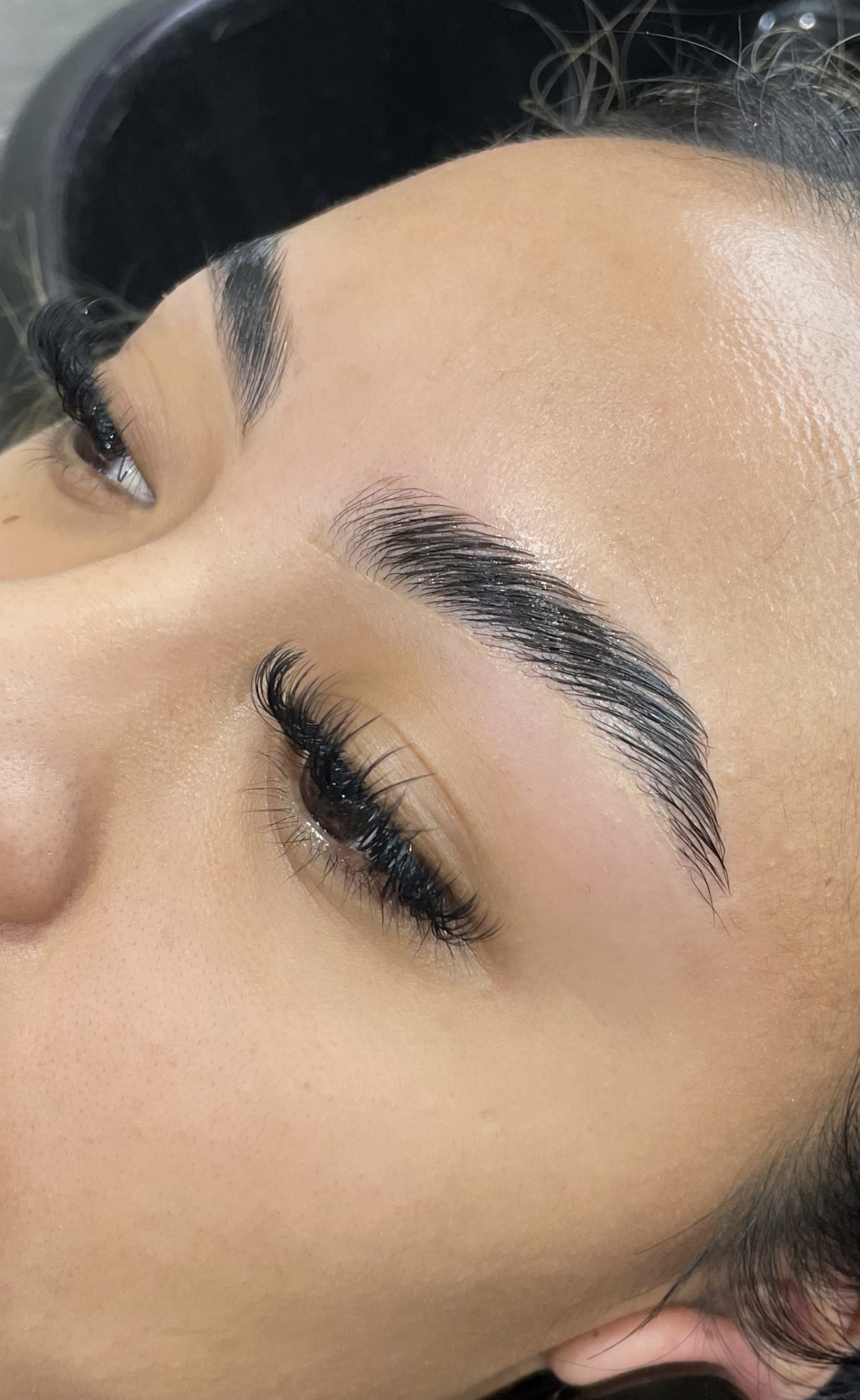 Brow lamination