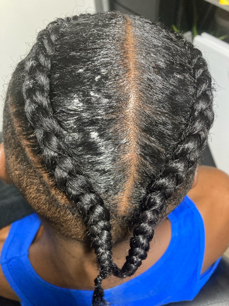 Cornrows No Shampoo