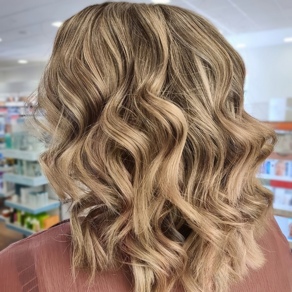 Custom Full Highlight/Balayage at Custom Colors by Sarah in Apple Valley, MN