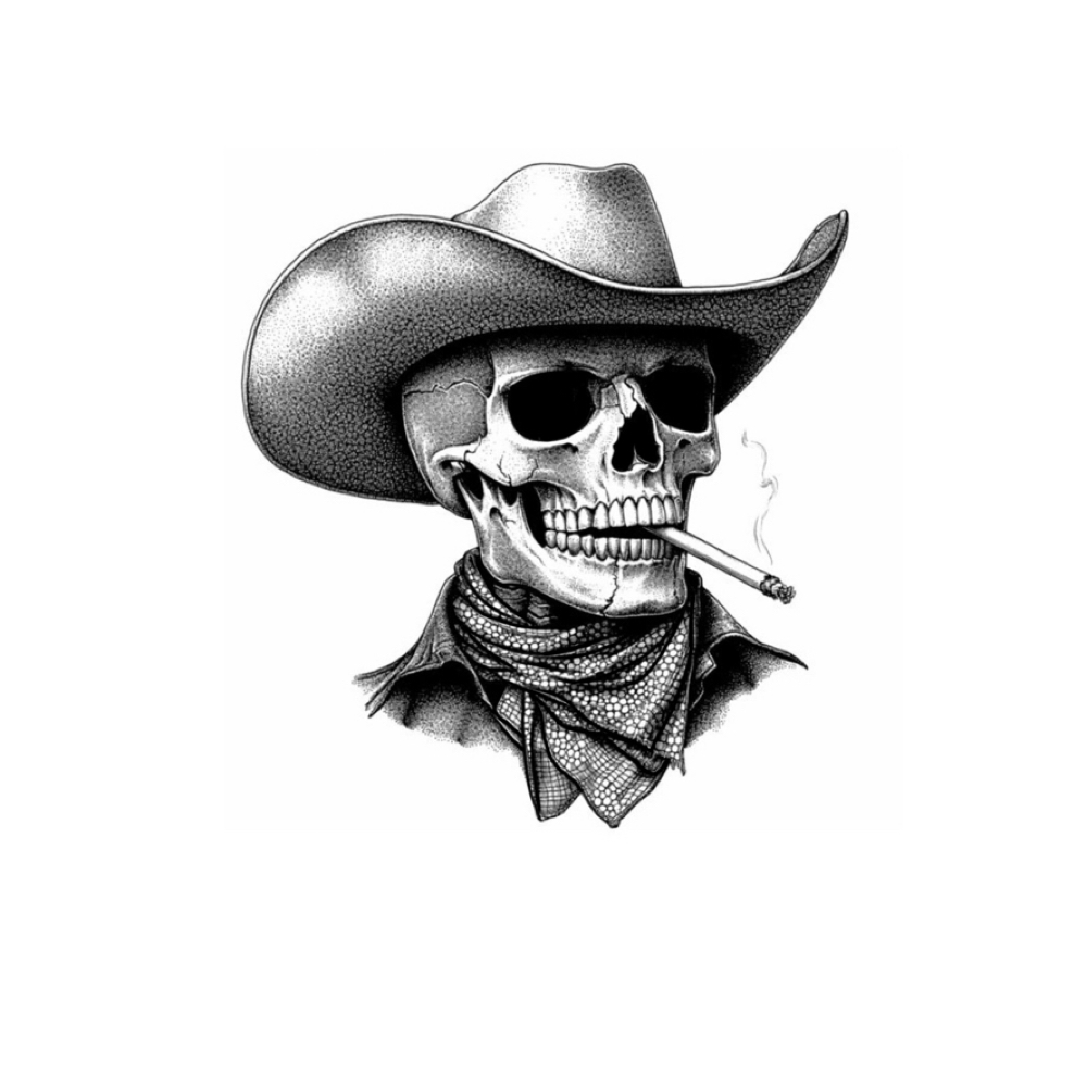 Tiny Tattoo at The Tattooed Saloon in Bowie, TX