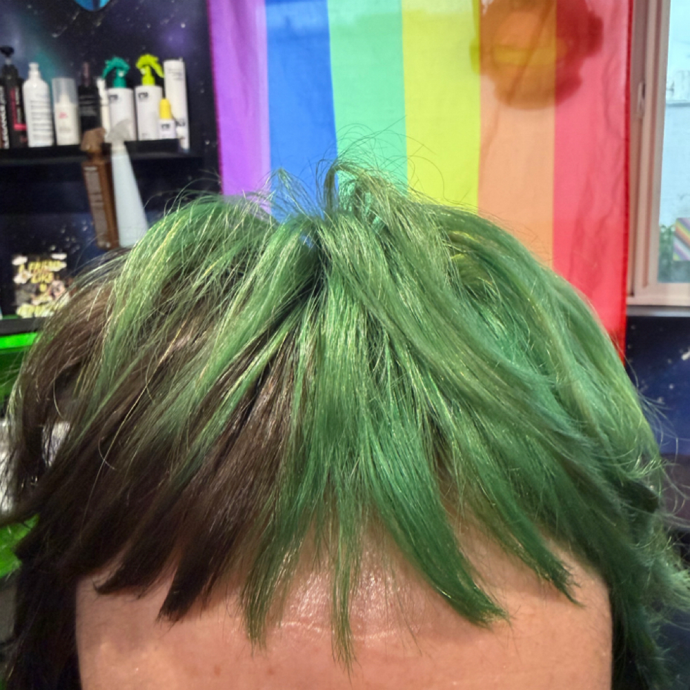 Bang Trim at Interstellar Hair in Tempe, AZ