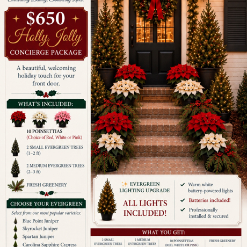 Holly Jolly Package at Front Porch & Garden in Bossier City, LA