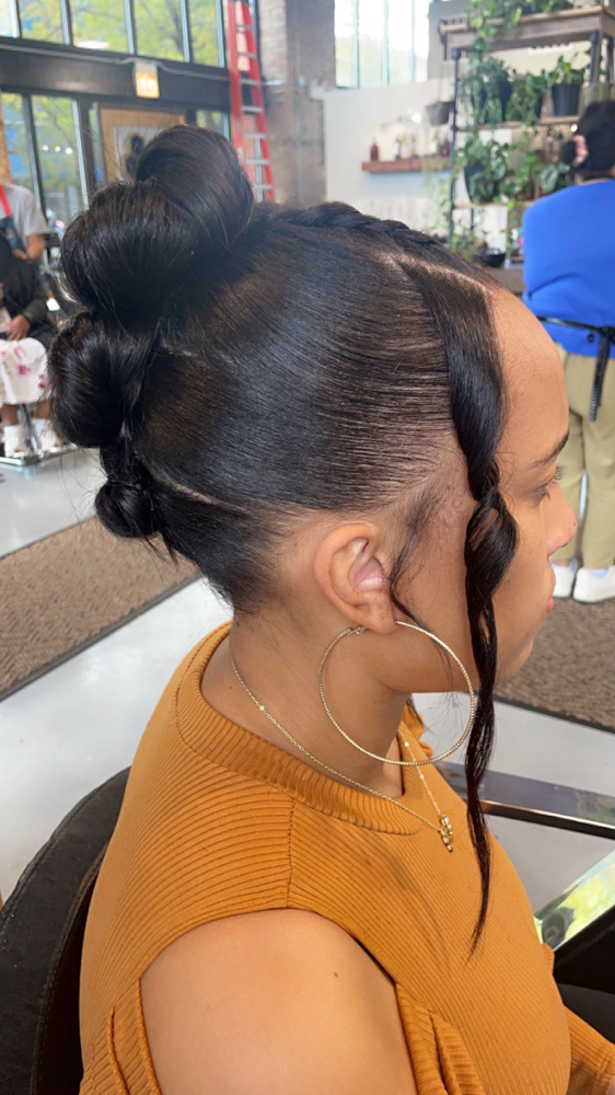 “Add On”Updo/ Ponytail Hairstyles