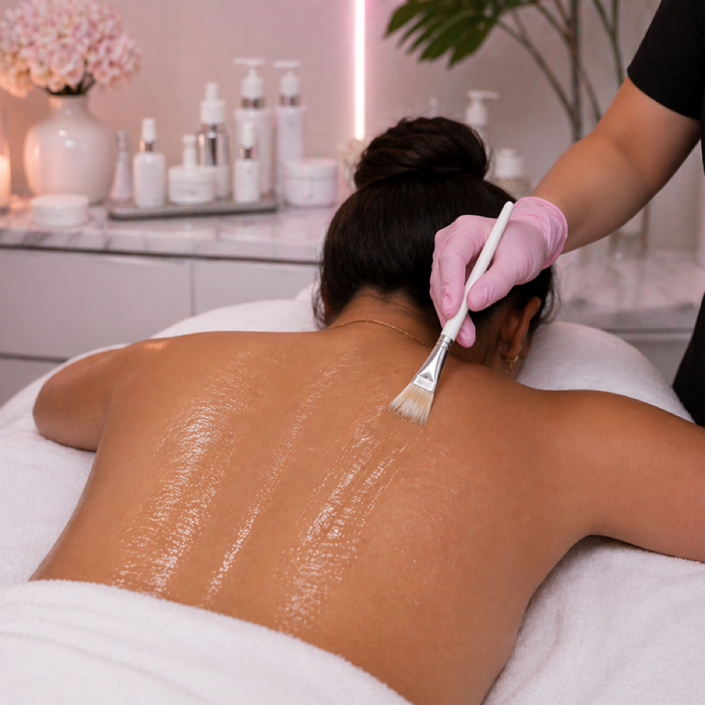 Back Clarifying Peel at Dewy Dreams Facial in Homestead, FL
